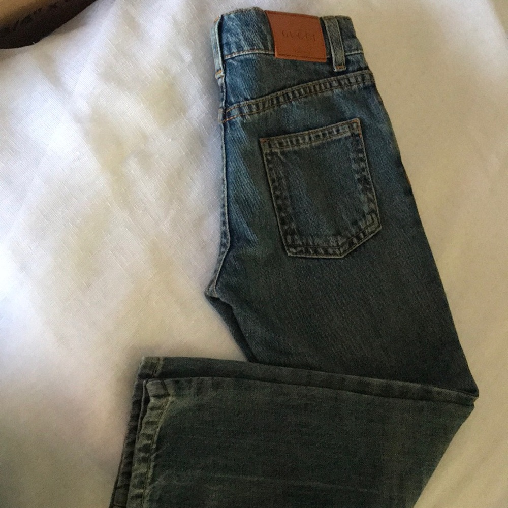 ✨Host Pick✨ Unisex Toddler Gucci Jeans size 6 EUC Always Authentic